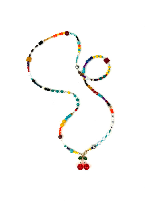Collar Cerezas
